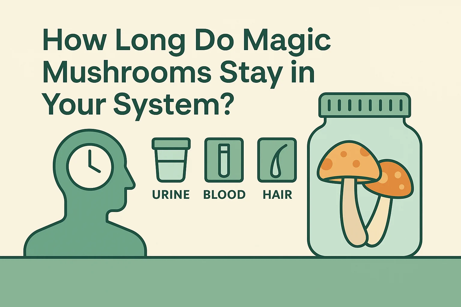 How Long Do Magic Mushrooms Stay in Your System Thumbnail