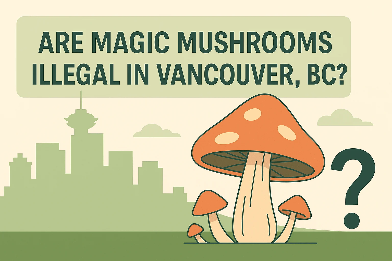Are Magic Mushrooms Illegal in Vancouver, BC?